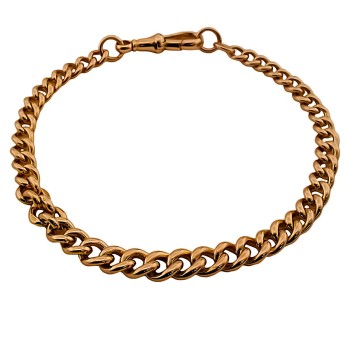9ct Gold 14.9g 8 inch Albert Bracelet